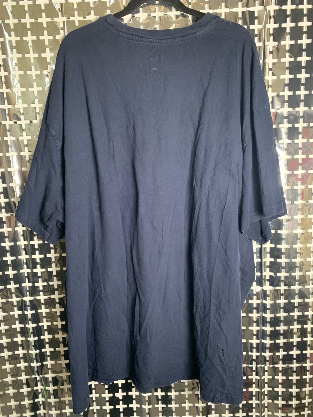 Champion Navy Notre Dame Short Sleeve Tee with Gold Lettering - Picture 3 of 3